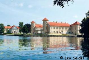 Rheinsberger See mit Blick auf das Schloss